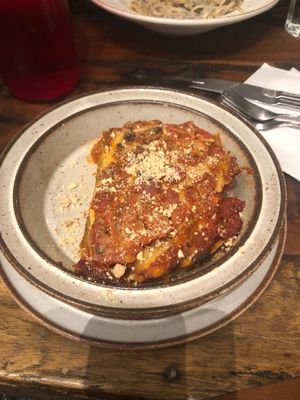 Lasagna 100kr at MADENITALY in Copenhagen