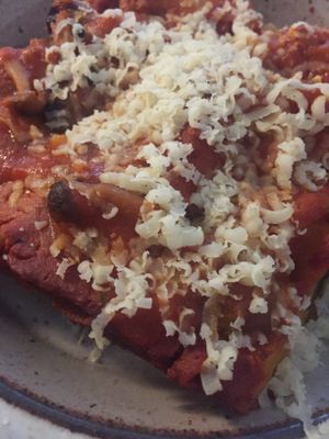 Lasagna at MADENITALY in Copenhagen