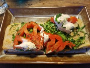 Pesto Pizza at MADENITALY in Copenhagen