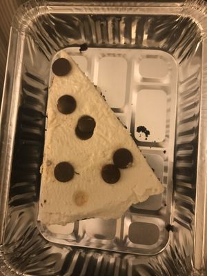 The chocolate cake that I took home with me! at MADENITALY in Copenhagen