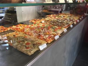 Pizza sold by the slice! at MADENITALY in Copenhagen