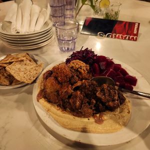 Bella and the Beast 🥰😍 at Maro's in Oakville