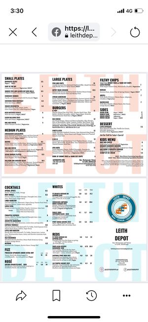   at Leith Depot in Edinburgh