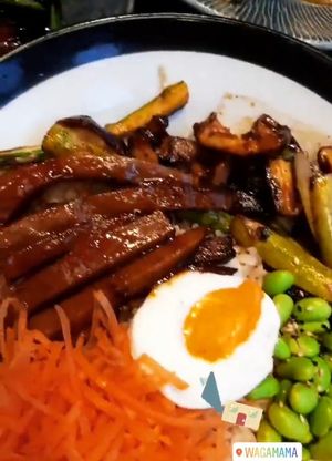 Avant-garde meal from Gaz Oakley at Wagamama - Ealing Broadway in West London