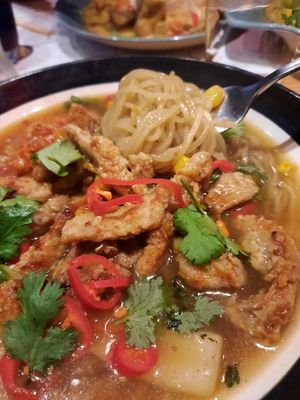 Vegan Teriyaki Chicken Ramen at Wagamama - Ealing Broadway in West London