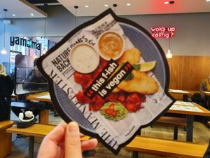 Ordering the new dish! #Veganuary at Wagamama - Ealing Broadway in West London