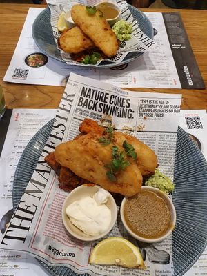 Tempura f-ish #Veganuary at Wagamama - Ealing Broadway in West London