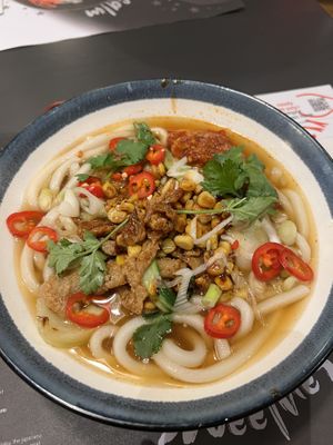 teriyaki vegan 'chicken’ ramen  #Veganuary at Wagamama - Ealing Broadway in West London