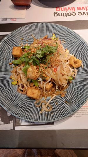 Pad Thai with tofu at Wagamama - Ealing Broadway in West London