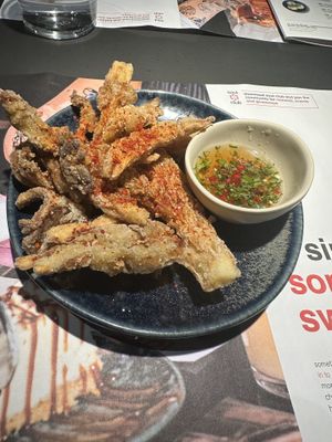 Crispy chilli mushrooms   at Wagamama - Ealing Broadway in West London