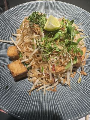 Firm tofu pad thait  at Wagamama - Ealing Broadway in West London