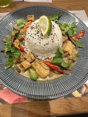 Tofu raisukaree  at Wagamama - Ealing Broadway in West London
