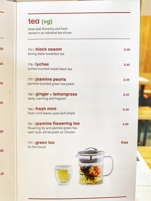 Tea at Wagamama - Ealing Broadway in West London