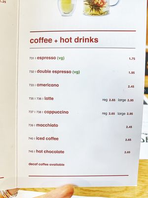 Coffee + hot drinks at Wagamama - Ealing Broadway in West London