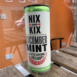 Cucumber mint drink at Beehive in West London