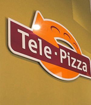 Tele Pizza at Telepizza in Dusseldorf