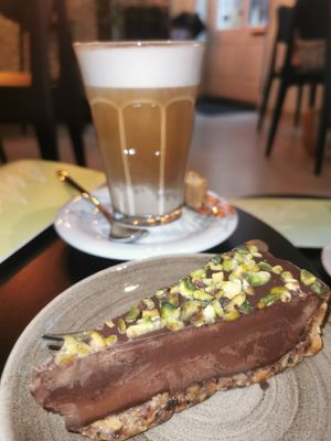 Choco cake. Mmmmm at Creme Coffee and Pastry in Den Bosch