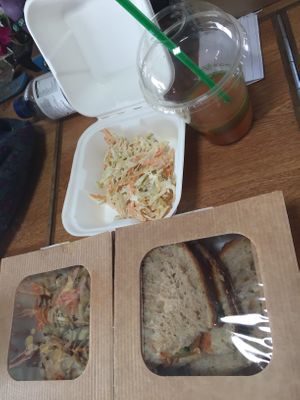 Tasty and convenient on the go! at Excalibur Cafe in Glastonbury