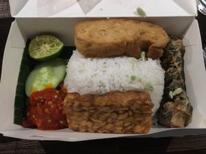 Crispy Vegan at Indo Vegan in Jakarta