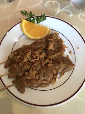 sate at The Leaf in The Hague