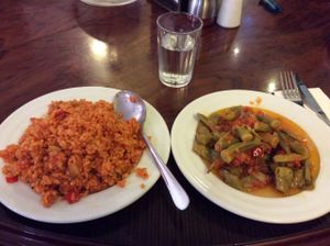 Vegan lunch  at Galata Kitchen in Istanbul
