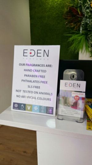 Cruelty free and free of parabens and sls at Eden Perfumes - Western Rd in Brighton