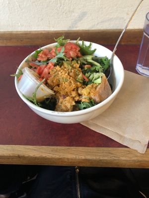 Vegan Veggin’ Heaven Salad at The Other Coast Cafe in Seattle