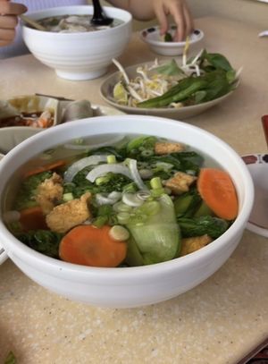 Tofu pho   at The Golden Turtle in Toronto