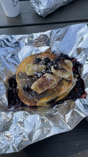 Pancakes at A Broken Angel - Food Cart + Catering in Bend