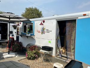 Trailer  at A Broken Angel - Food Cart + Catering in Bend