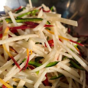 Jicama Slaw at A Broken Angel - Food Cart + Catering in Bend