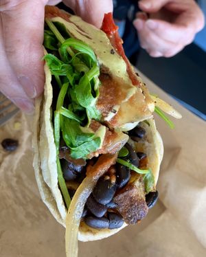 The “Griff” Taco  at A Broken Angel - Food Cart + Catering in Bend