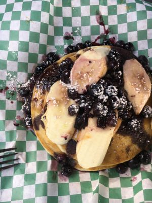 Pancakes  at A Broken Angel - Food Cart + Catering in Bend