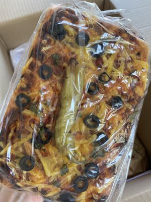 🍕  at Het Zaanse Bakkertje / Dutch Vegan Bakery in Zaandijk