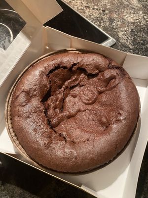 Brownie cake  at Het Zaanse Bakkertje / Dutch Vegan Bakery in Zaandijk