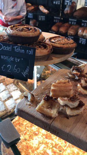 Date tahini rolls - I recommend at Het Zaanse Bakkertje / Dutch Vegan Bakery in Zaandijk