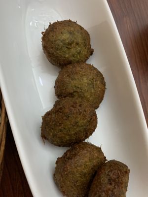 Their falafel is awesome too! at Hummus Elijah in Makati