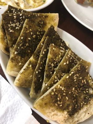 Pita Za’atar at Hummus Elijah in Makati