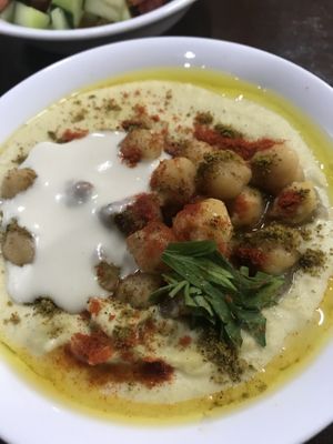 Hummus at Hummus Elijah in Makati