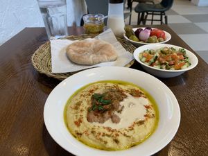 The best Hummus in town! at Hummus Elijah in Makati