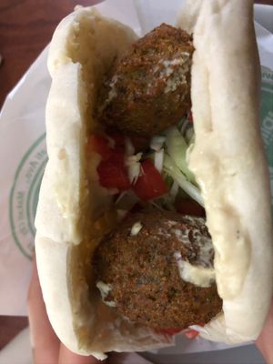 Falafel Pita at Hummus Elijah in Makati