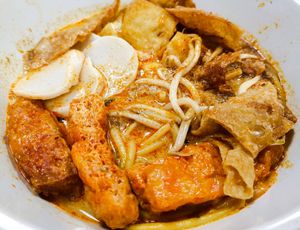laksa Must try at Ji Xiang Vegetarian Food 吉祥素食园 - Kim Keat in Central Singapore