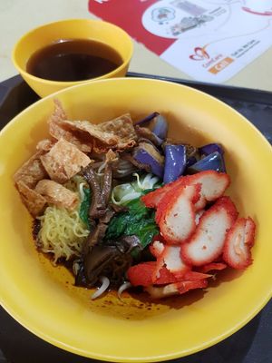 Char Siew mee at Ji Xiang Vegetarian Food 吉祥素食园 - Kim Keat in Central Singapore