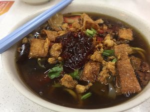 Loh mee  at Shi Song Vegetarian 实颂素食 in West Singapore