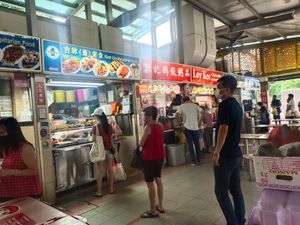 Queue at Keat Lim 吉林(斋)素食 - Whampoa in Central Singapore