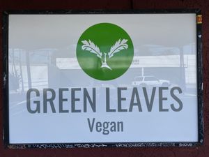 From the street.  at Green Leaves in Los Angeles