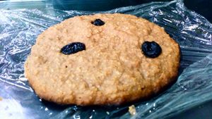 Galleta de avena at Sinfonia Vegana in Lima