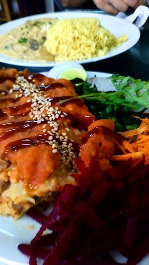 Lasaña at Sinfonia Vegana in Lima