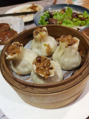 Rice stuffed dumplings at SUHU 素虎 - Fulllink Plaza in Beijing