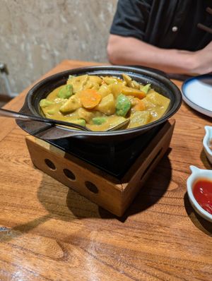 Chinese curry at Ye Bo Zhai in Beijing